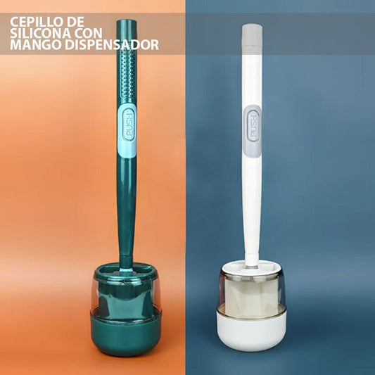 ¡CEPILLO E INNOVADOR CON DISPENSADOR PARA EL BAÑO!